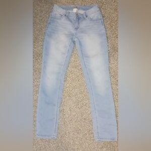 Justice Light Blue Skinny Jeans for Women